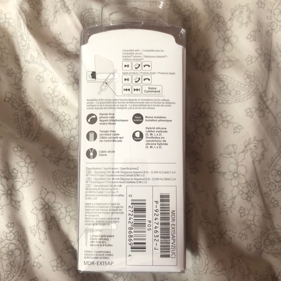 Sony Noise Cancelling Smartphone Headphones - Picture 2 of 2